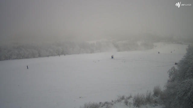 Widok z góry na stację Chyrowa Ski