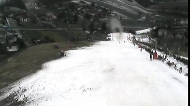 Widok na górną stację Batorz Ski